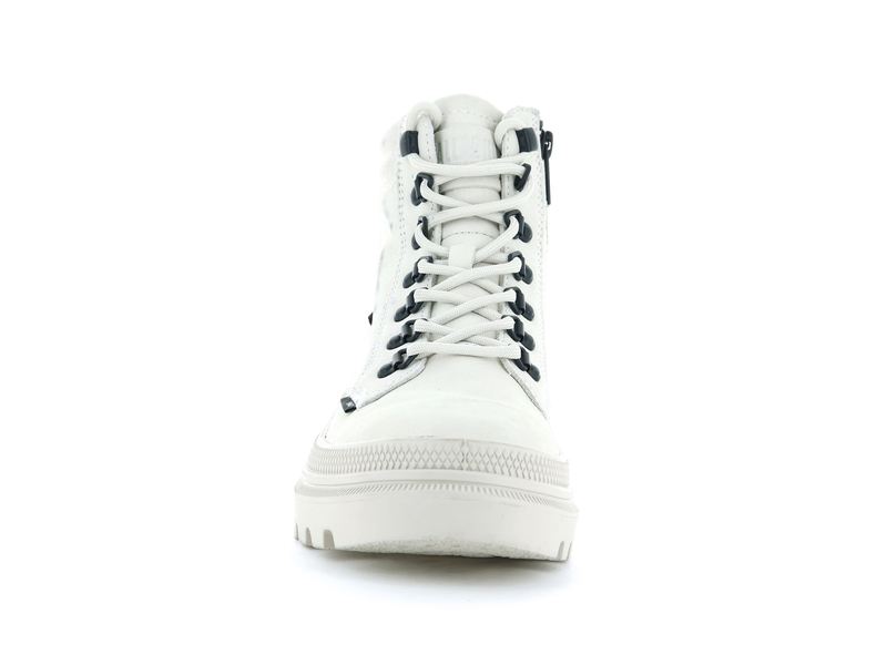 Angora Women's Palladium Pallatrooper Hiker Nubuck High Tops | Israel  HXFUSJ-475