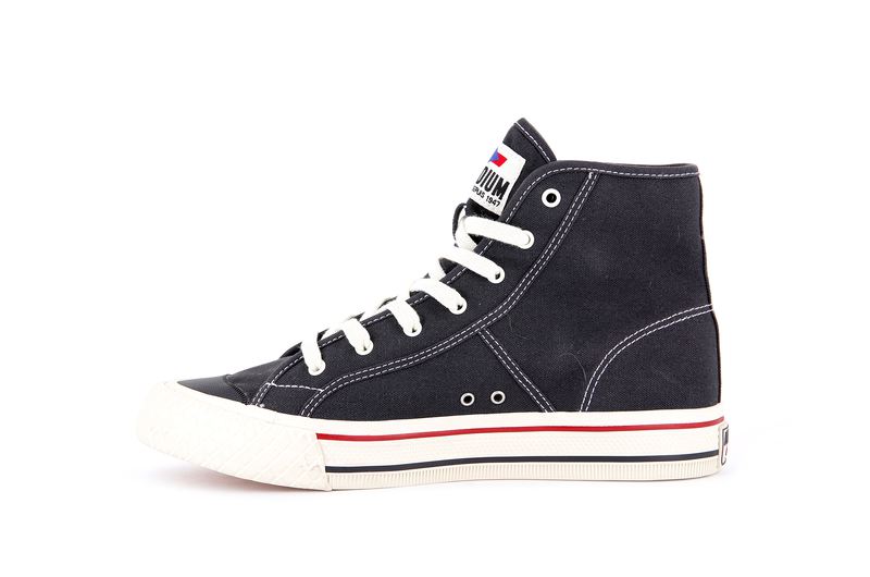 Black Kids' Palladium Palla Louvel High Tops | Israel  KZRVHP-609