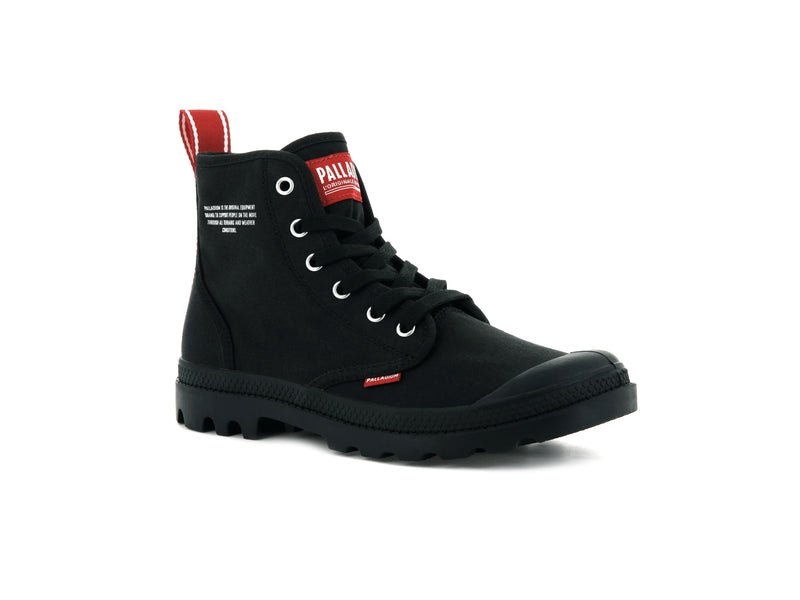 Black Kids' Palladium Pampa Hi Dare Boots | Israel  YWHQMO-913