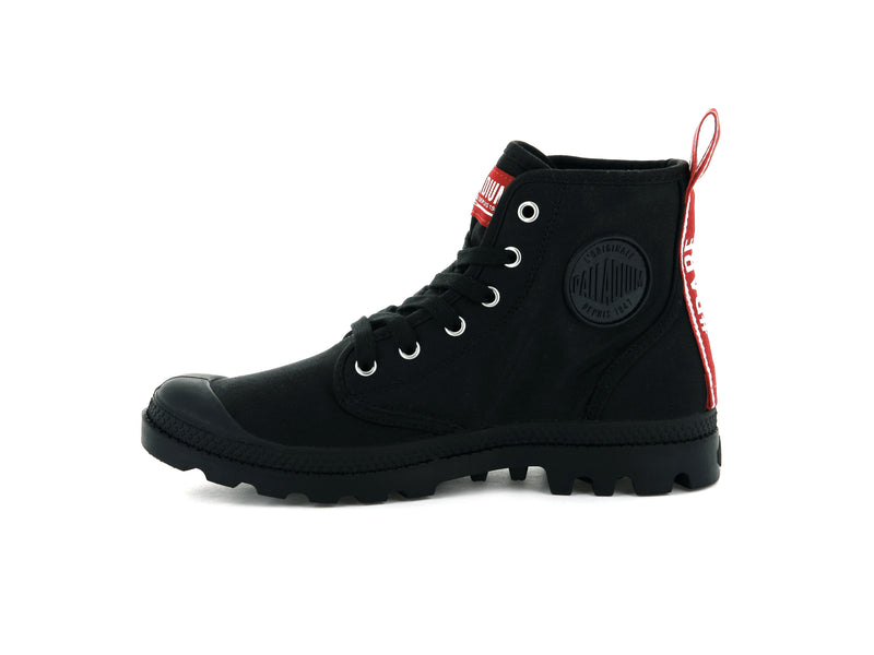 Black Kids' Palladium Pampa Hi Dare Boots | Israel  YWHQMO-913