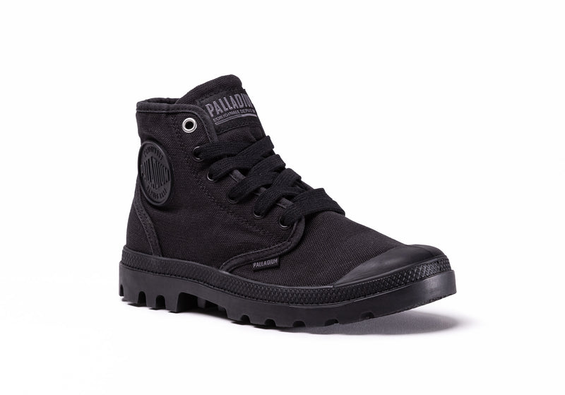 Black Kids' Palladium Pampa Hi V Boots | Israel  YXJKBG-531