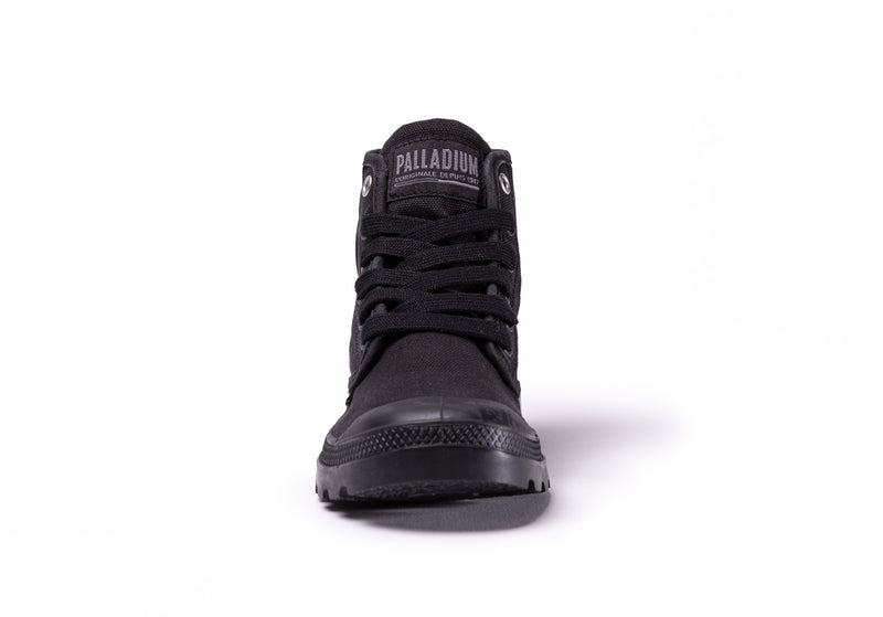 Black Kids' Palladium Pampa Hi V Boots | Israel  YXJKBG-531