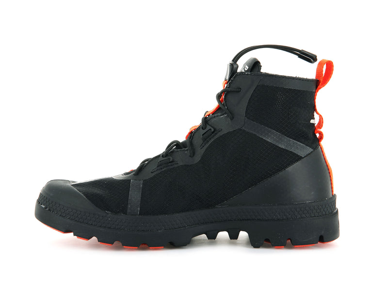 Black Kids' Palladium Travel Lite+ Adventure Boots | Israel  PNJHFD-518