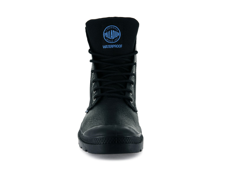 Black Men's Palladium Pampa Sport Cuff Wpn High Tops | Israel  LWFUSN-380