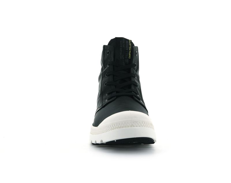 Black Women's Palladium Pampa Lite+ Recycle Wp+ High Tops | Israel  JDNIUM-379