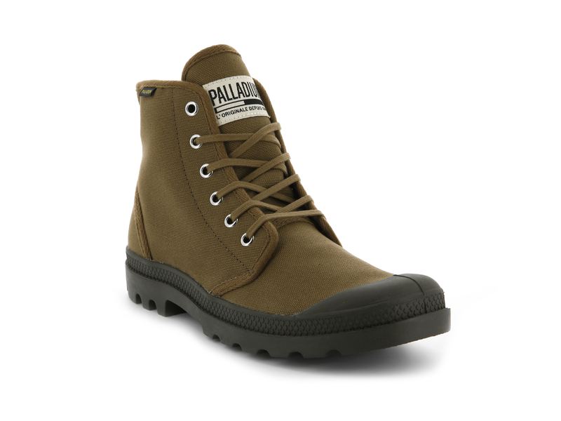 Butternut/Tarmac Kids' Palladium Pampa Hi Originale Boots | Israel  MEPIOK-431