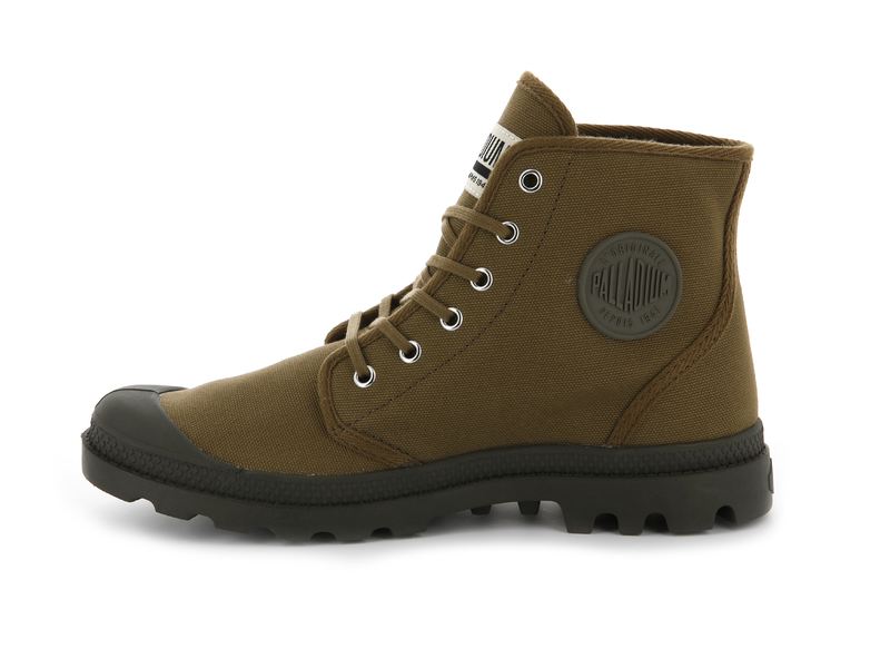 Butternut/Tarmac Kids' Palladium Pampa Hi Originale Boots | Israel  MEPIOK-431