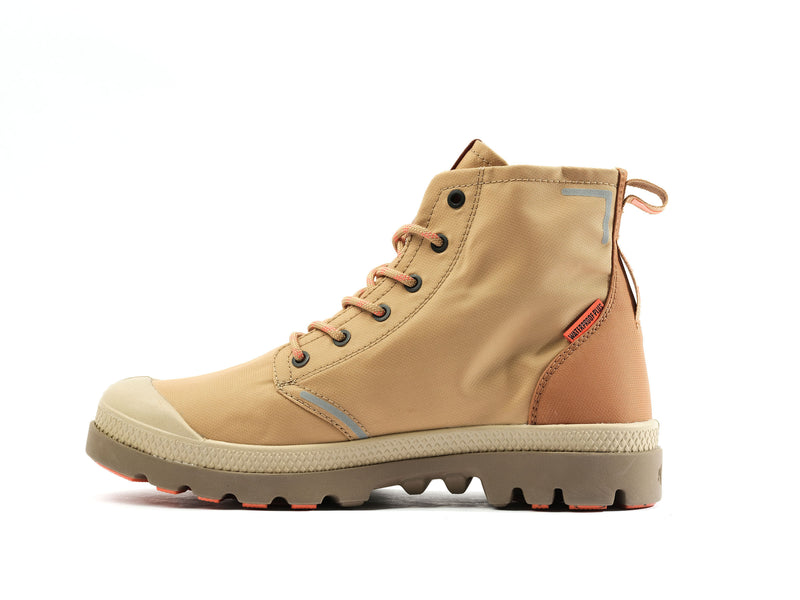 Caramel/Cinammon Kids' Palladium Pampa Lite+ Recycle Wp+ Boots | Israel  HUYGOE-816