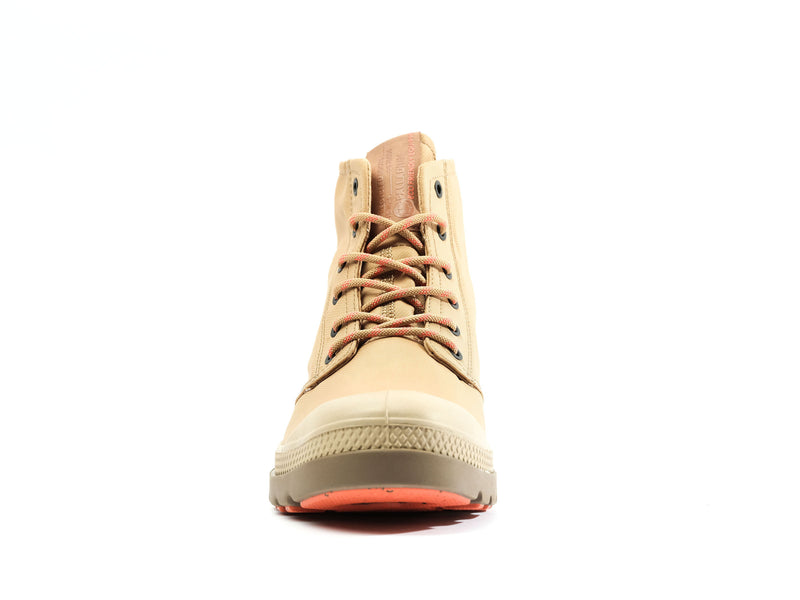 Caramel/Cinammon Women's Palladium Pampa Lite+ Recycle Wp+ High Tops | Israel  NAPZLB-156