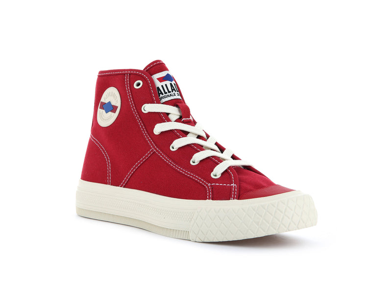 Chili Pepper Men's Palladium Palla Louvel High Tops | Israel  PLSHCF-963