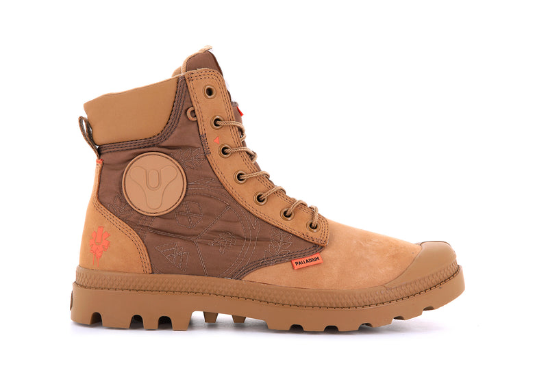 Dear Brown Kids\' Palladium Pampa X Destiny Waterproof Boots | Israel  FVPWRT-783