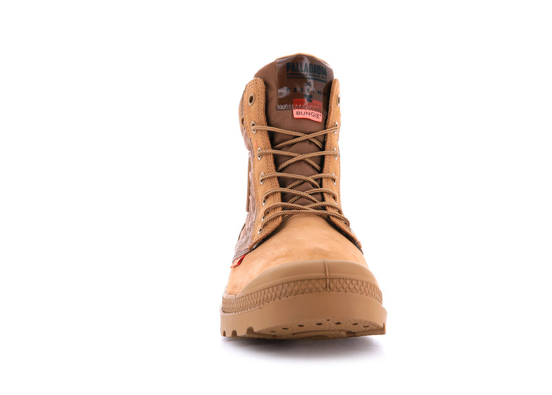 Dear Brown Men's Palladium Pampa X Destiny Waterproof Boots | Israel  JEFKZC-954