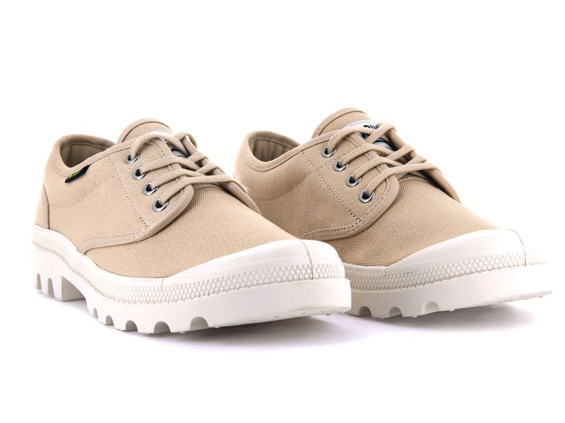 Desert Men's Palladium Pallabrousse Oxford Low Tops | Israel  LMSXVJ-372