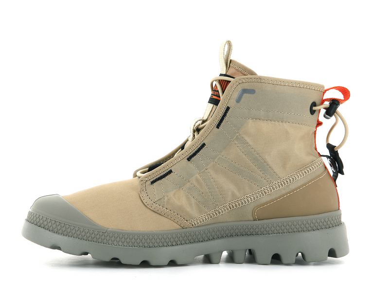 Desert Men's Palladium Pampa Travel Lite Boots | Israel  LAIEBK-208