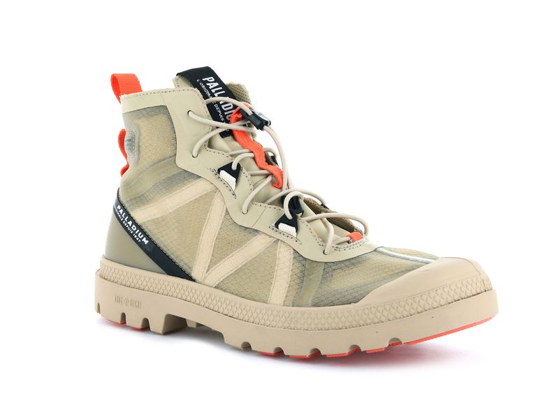 Desert Men's Palladium Travel Lite+ Adventure High Tops | Israel  VISBLY-529