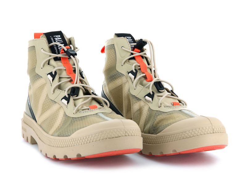 Desert Men's Palladium Travel Lite+ Adventure High Tops | Israel  VISBLY-529