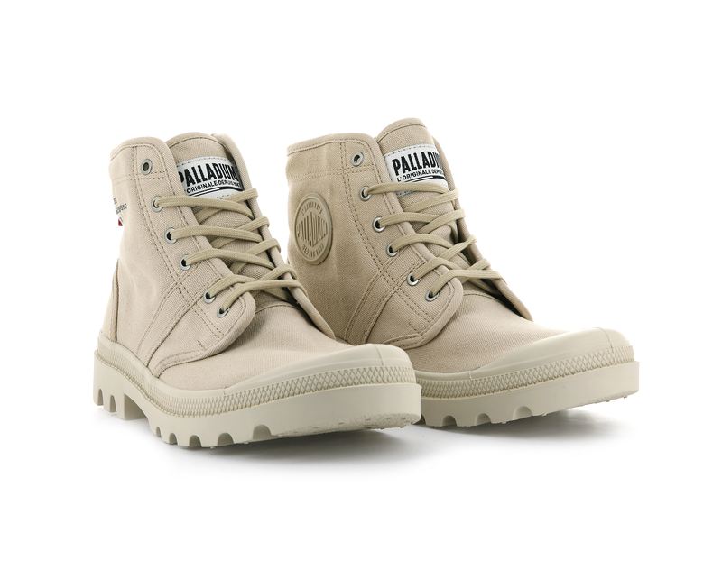 Desert Women's Palladium Pallabrousse Legion Boots | Israel  PQJZVB-769