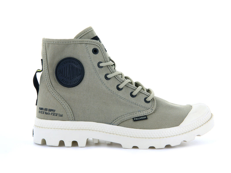 Dune Men\'s Palladium Pampa Hi Htg Supply Boots | Israel  AMYQJH-465