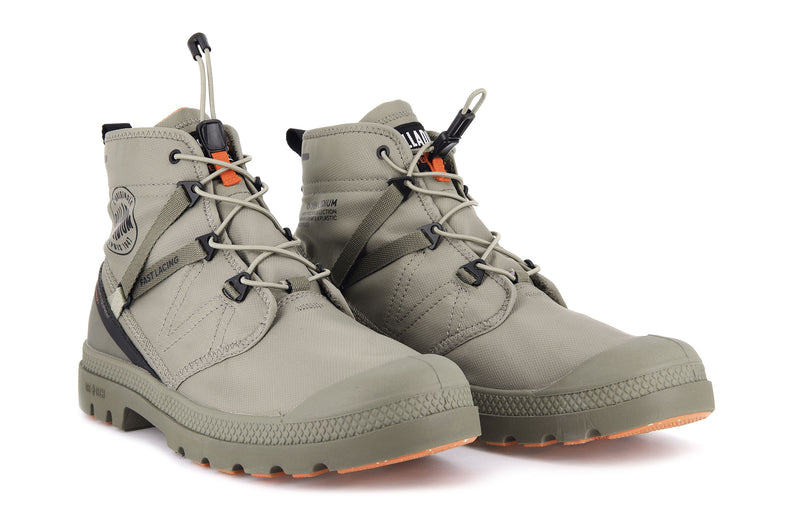 Dune Men's Palladium Pampa Travel Lite+ Waterproof Boots | Israel  EJQVAD-049