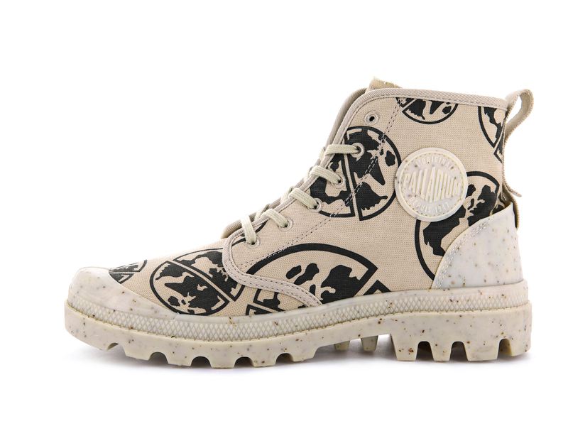 Earth Sand Men's Palladium Pampa Eco-Versary 75th Boots | Israel  MYNWDK-850