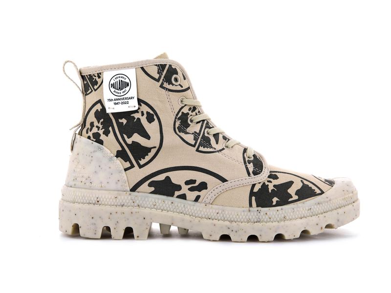 Earth Sand Men\'s Palladium Pampa Eco-Versary 75th Boots | Israel  MYNWDK-850