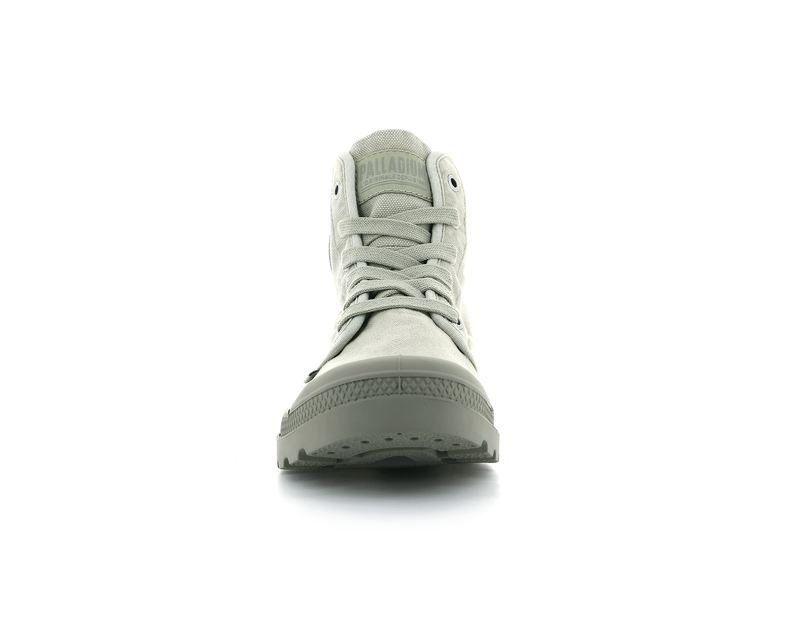 Eucalyptus/Aluminium Men's Palladium Pampa Hi High Tops | Israel  UQAGZV-054