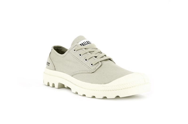 Eucalyptus Women's Palladium Pampa Oxford Organic Ii Low Tops | Israel  MDYPFT-537