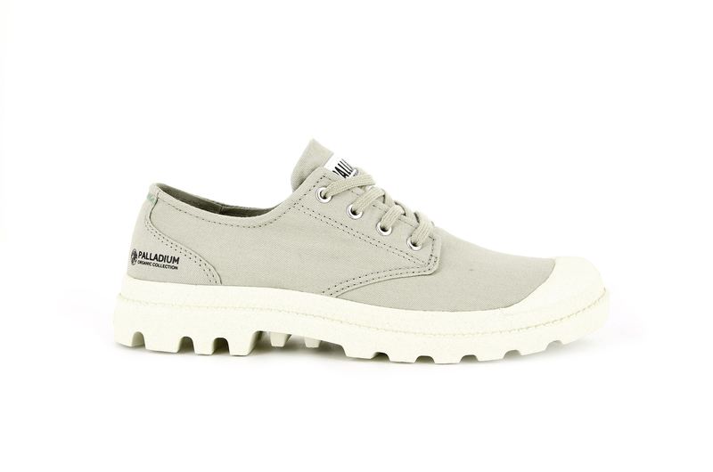 Eucalyptus Women\'s Palladium Pampa Oxford Organic Ii Low Tops | Israel  MDYPFT-537