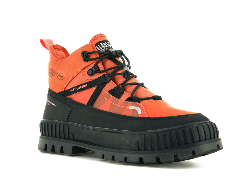 Firecraker Women's Palladium Pallashock Travel Wp+ High Tops | Israel  ZYUMSV-279