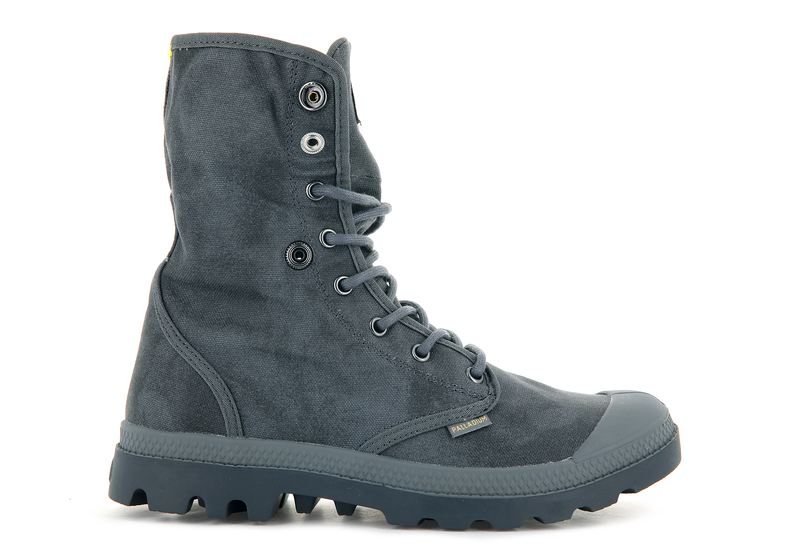 French Metal Kids' Palladium Pampa Baggy Wax Boots | Israel  QGKIJC-082