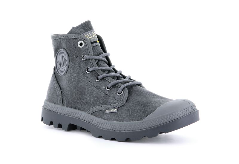 French Metal Women's Palladium Pampa Hi Wax High Tops | Israel  GXRWNK-975