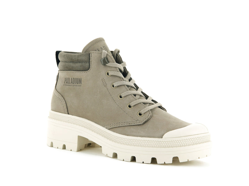 Miss Dune Women's Palladium Pallabase Lo Cuff High Tops | Israel  OYLUTE-153