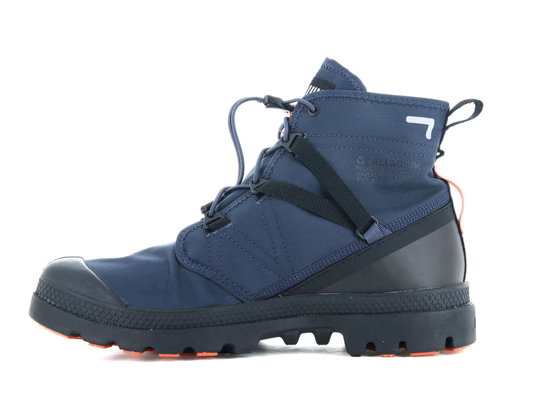 Mood Indigo Men's Palladium Pampa Travel Lite+ Waterproof High Tops | Israel  HRCUTZ-084