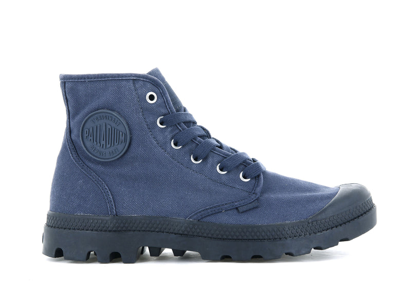 Moodindigo/Anthrcite Men\'s Palladium Pampa Hi High Tops | Israel  QEFPZD-925