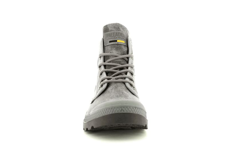 Moon Rock Women's Palladium Pampa Hi Wax High Tops | Israel  PYJOUI-509