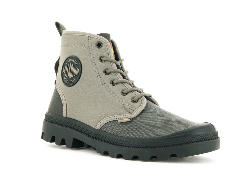 Olive Night Women's Palladium Pampa Shade 75th High Tops | Israel  SGTDRV-045