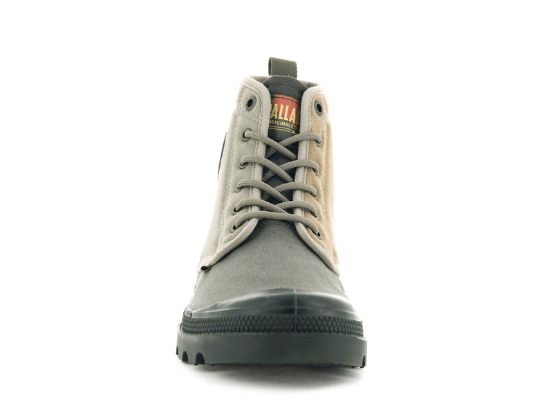 Olive Night Women's Palladium Pampa Shade 75th High Tops | Israel  SGTDRV-045