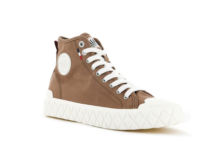 Peru Archive Men's Palladium Palla Ace Canvas Mid High Tops | Israel  TSQCOP-105