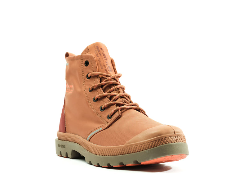 Peruarch/Wax Red Men's Palladium Pampa Lite+ Recycle Wp+ Boots | Israel  CHXNET-596