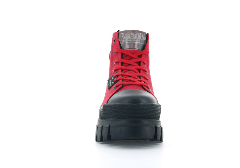 Red Salsa Women's Palladium Revolt Hi Tx High Tops | Israel  AJNHEK-792