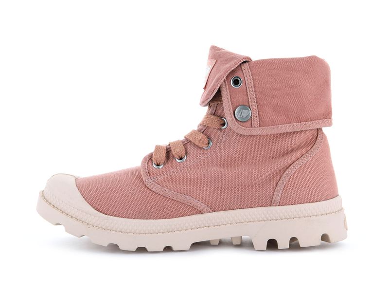 Rose Brick Women's Palladium Baggy Boots | Israel  LNMFJR-568