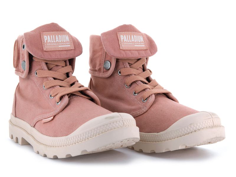 Rose Brick Women's Palladium Baggy Boots | Israel  LNMFJR-568