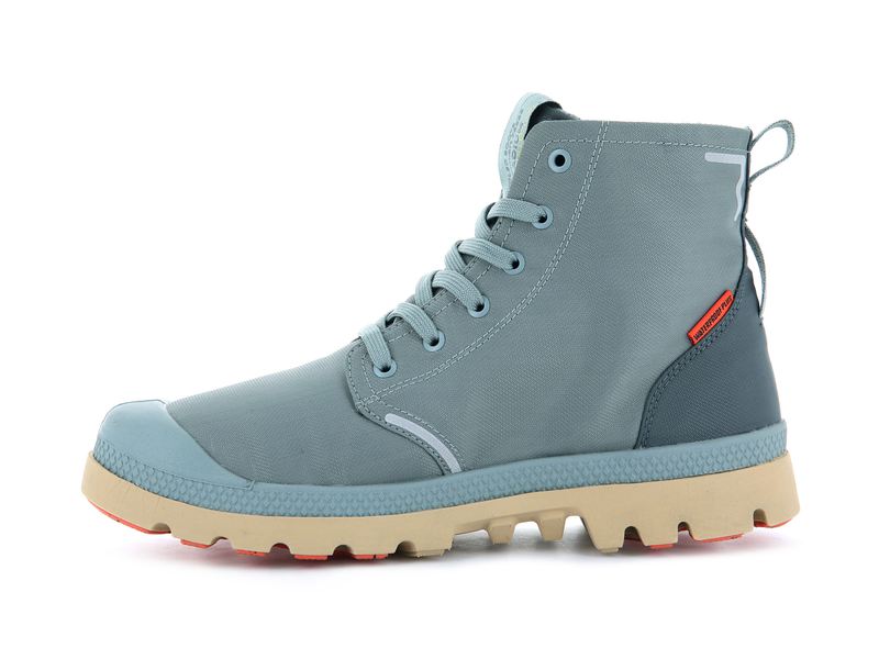 Slate Gray/Sedona Sg Women's Palladium Pampa Lite+ Recycle Wp+ Boots | Israel  MBQGOI-179