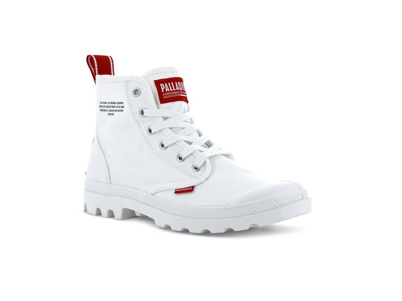 Star White Kids' Palladium Pampa Hi Dare Boots | Israel  ZPBCRM-567