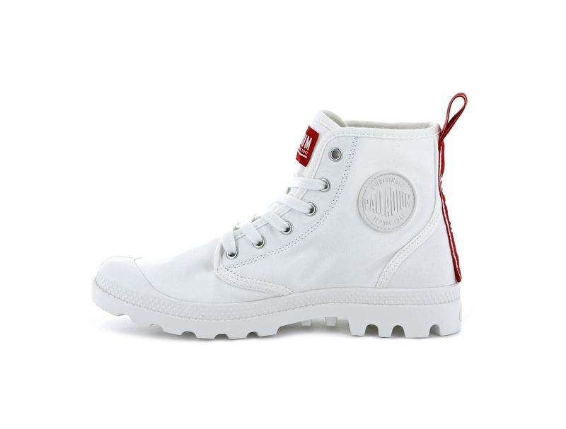 Star White Kids' Palladium Pampa Hi Dare Boots | Israel  ZPBCRM-567