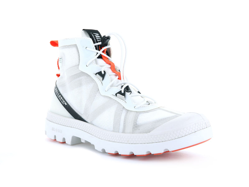 Star White Kids' Palladium Travel Lite+ Adventure Boots | Israel  XNDEFC-763