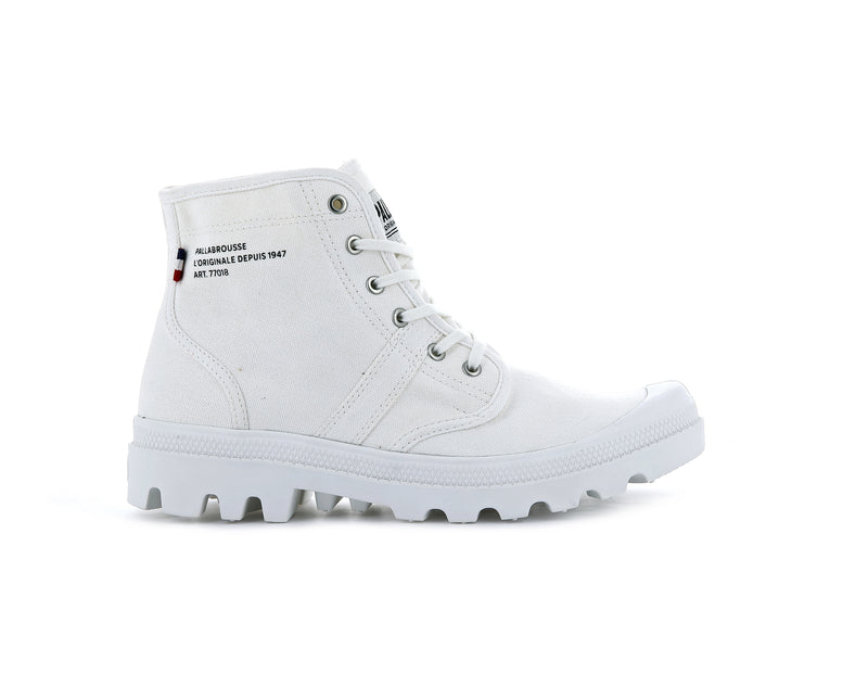 Star White Men\'s Palladium Pallabrousse Legion High Tops | Israel  RINQMO-803