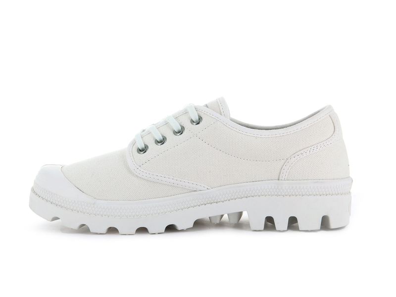 Star White Women's Palladium Pallabrousse Oxford Low Tops | Israel  ZPVCTI-096