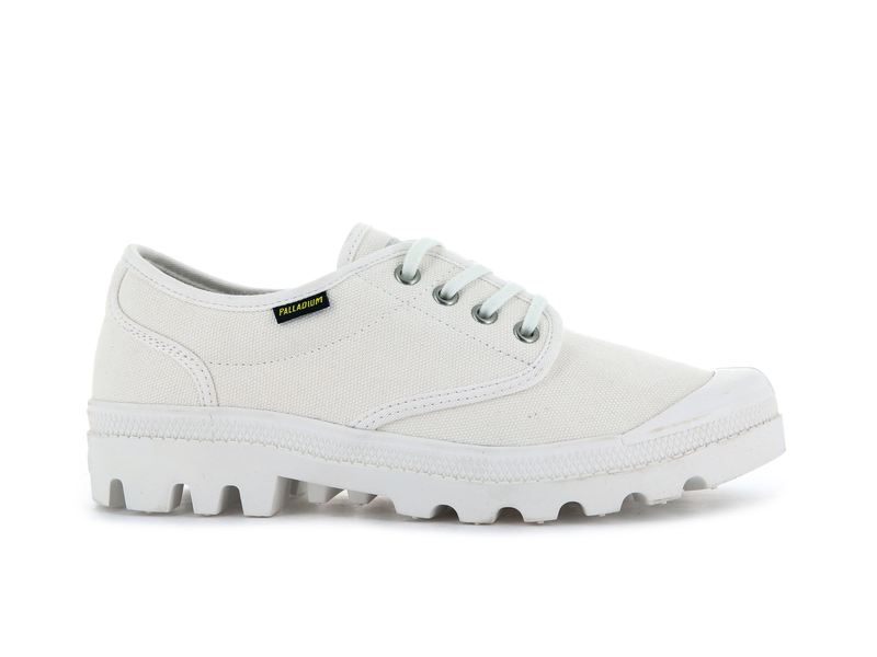 Star White Women\'s Palladium Pallabrousse Oxford Low Tops | Israel  ZPVCTI-096