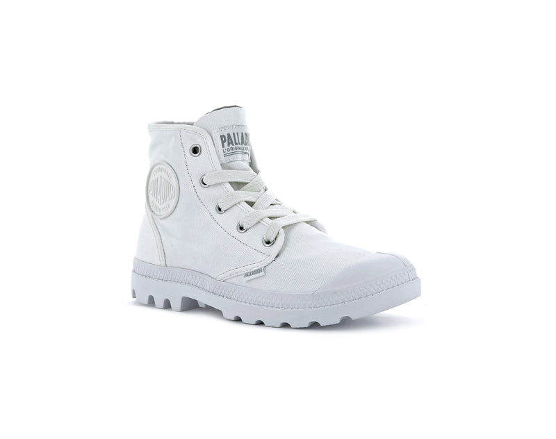 Star White Women's Palladium Pampa Hi High Tops | Israel  LMDWES-874